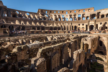Ancient Rome and Colosseum Tour: Underground Chambers and Arena