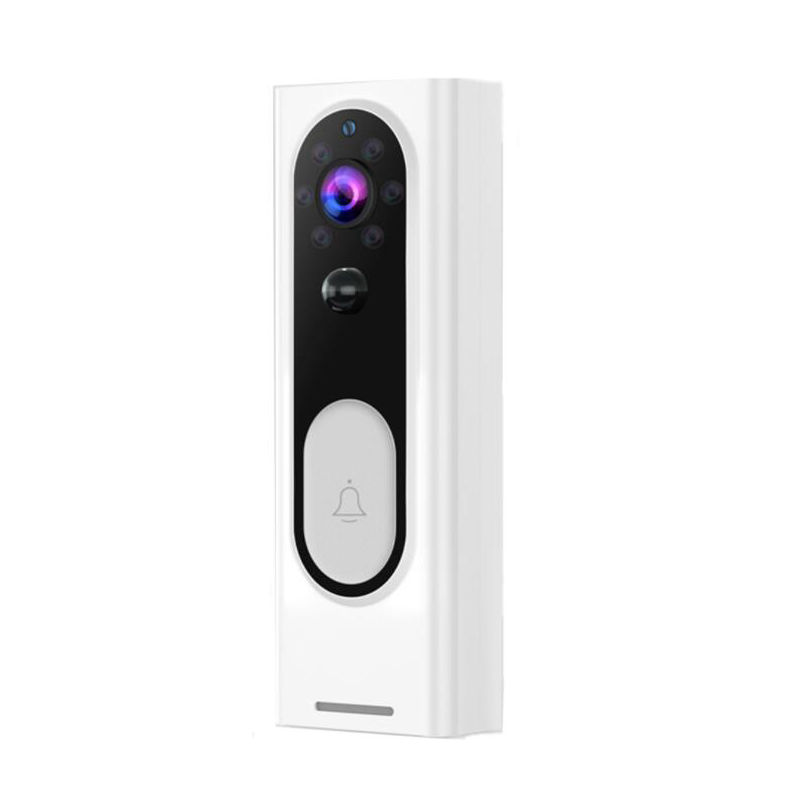 1080P Wireless Intercom Doorbell M13 Smart Video WiFi Security Camera Visual Bell – White