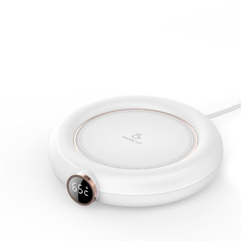 New Intelligent Heating Warm Coaster Constant Warm Coaster Three-gear Adjustment UBS – White