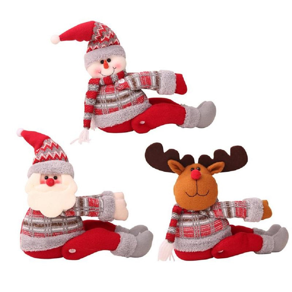 Christmas Santa Snowman Curtain Holdback Tieback Buckle Holder Decor Xmas – Elk