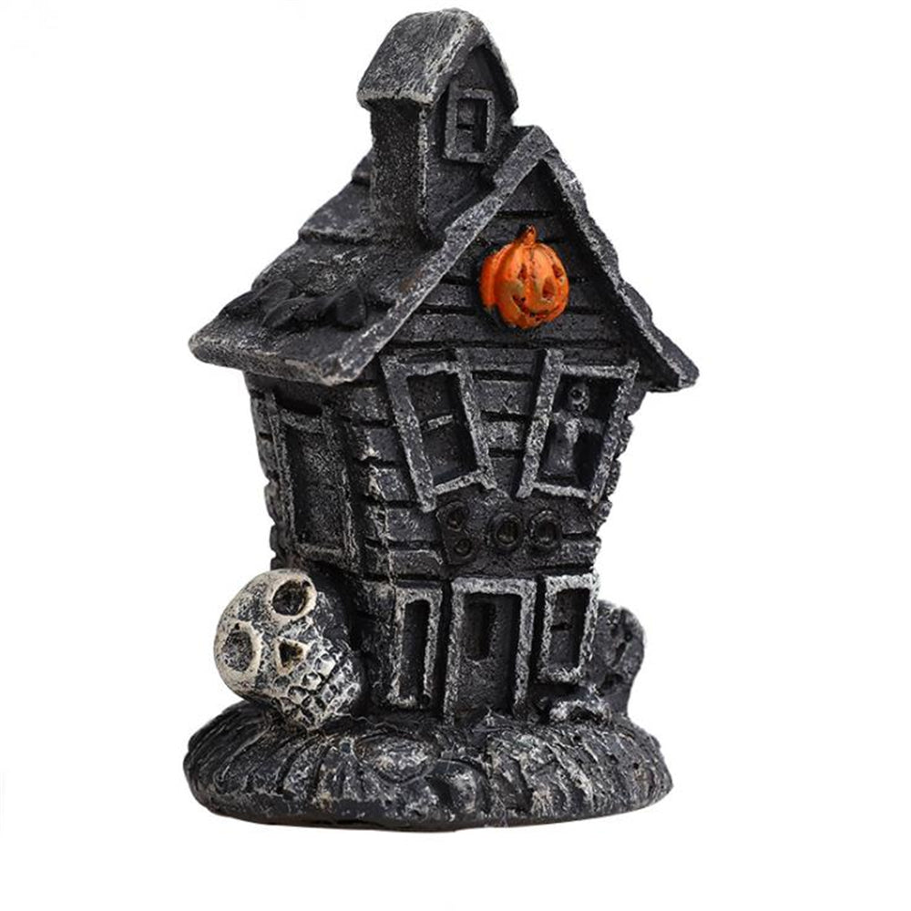 Halloween Resin LED Pumpkin Skull Scary Cottage Decoration Night Light – Pumpkin
