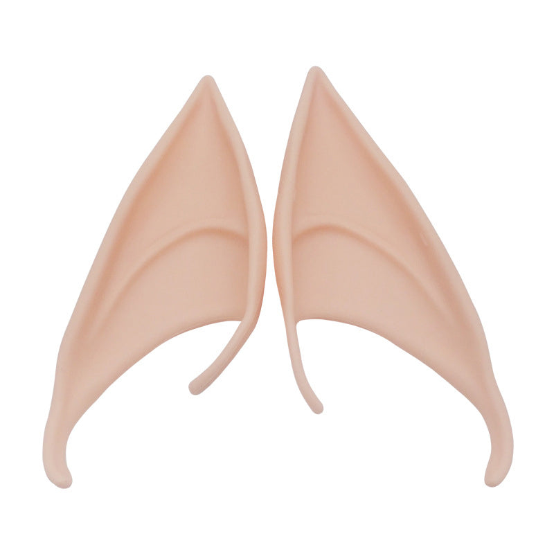 5 Pairs Latex Elf Ears with Hook for Cosplay Decoration – Type A
