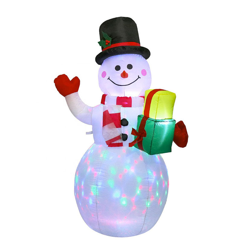 Christmas Inflatable Snowman Santa Claus Indoor Outdoor Decorations – Type A