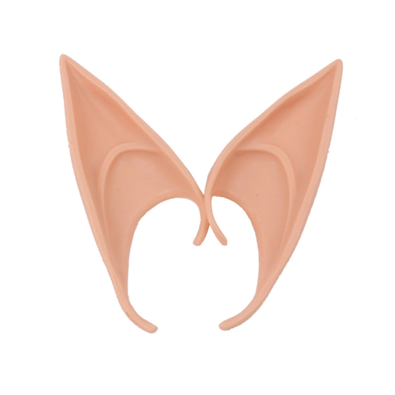 5 Pairs Latex Elf Ears with Hook for Cosplay Decoration – Type B