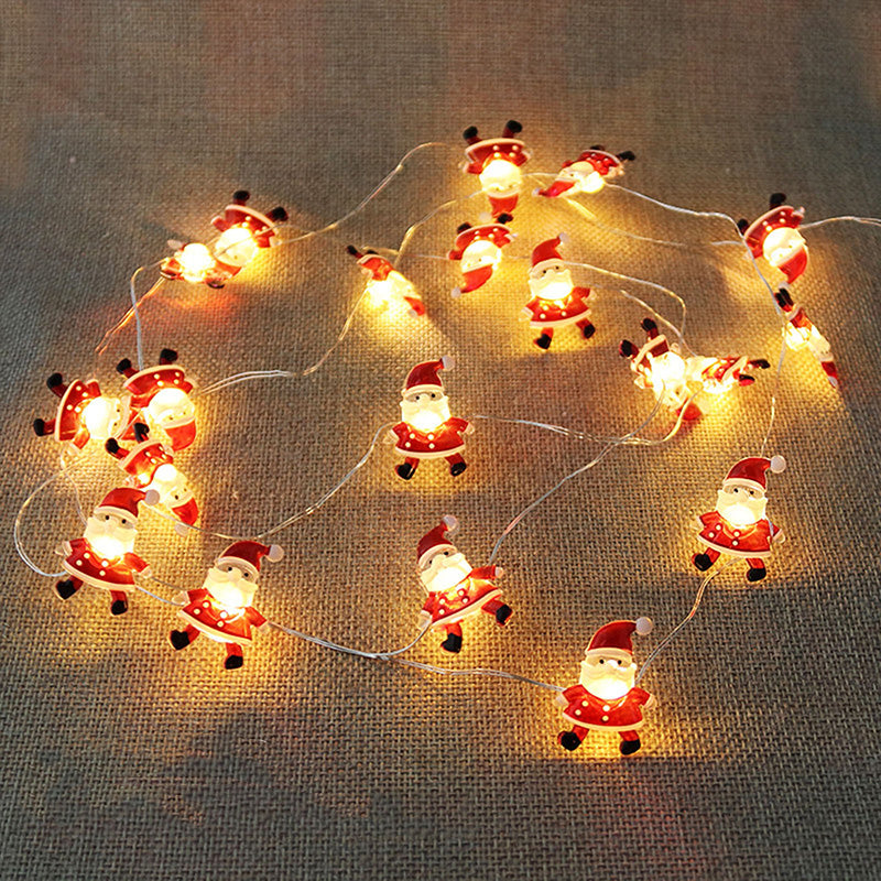 Santa Claus Christmas Tree LED String Lights For Christmas Decoration – Santa