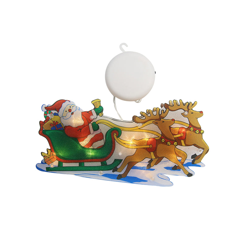 Christmas Party Window Pendant Lamp LED Light with Suction Cup – Reindeer