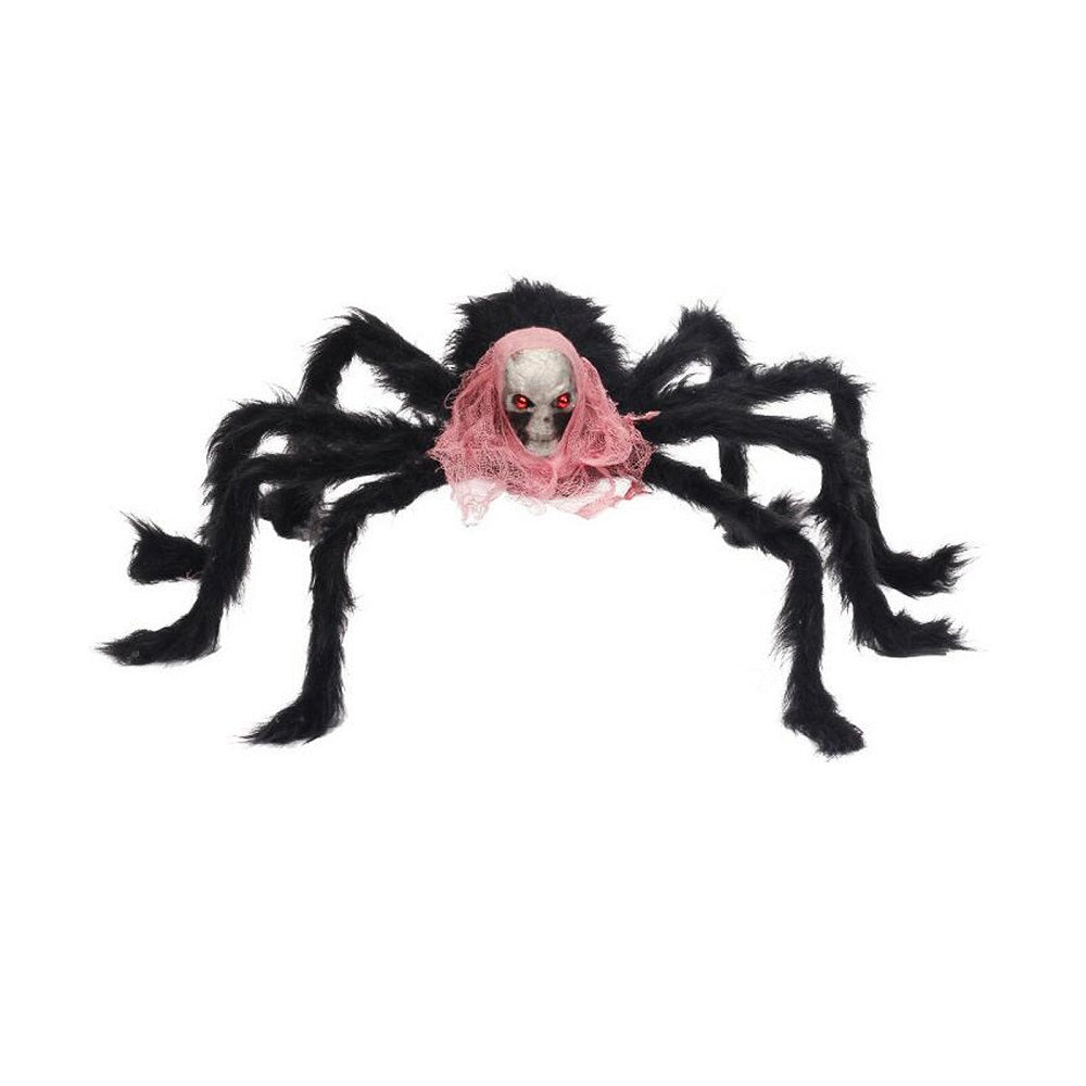 Halloween Skeleton Spider Ghost Holiday Party Pendant Decor – Red