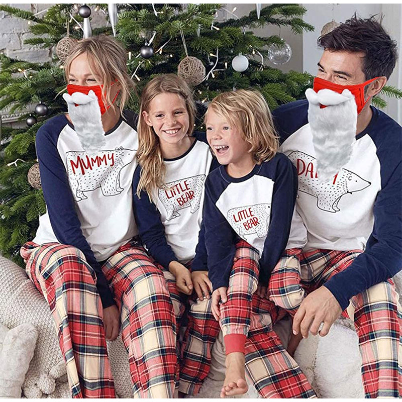 3Pcs Santa Beard Face Masks Christmas Creative Decoration
