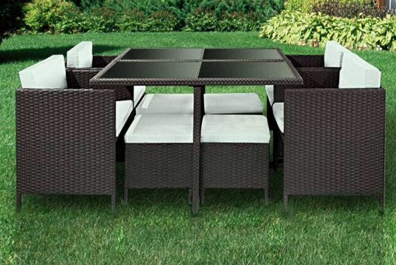 Garden Rattan Furniture Set