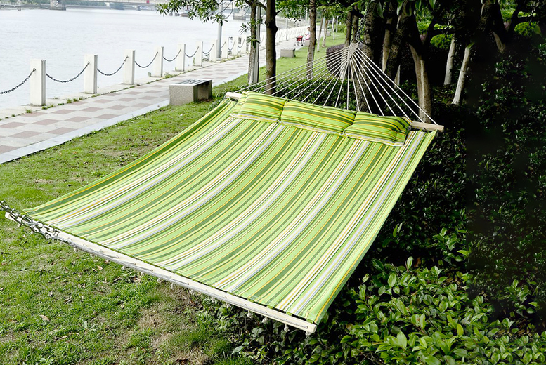 2-Person Hammock With Pillow
