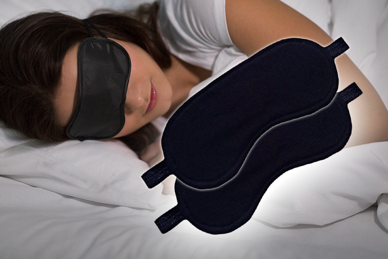 2 x 3D Travel Sleep Eye Masks