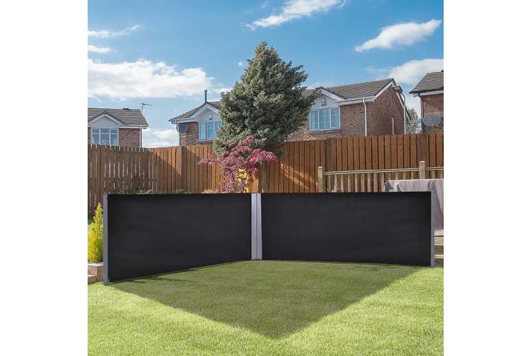 Outsunny Polyester Patio Side Awning