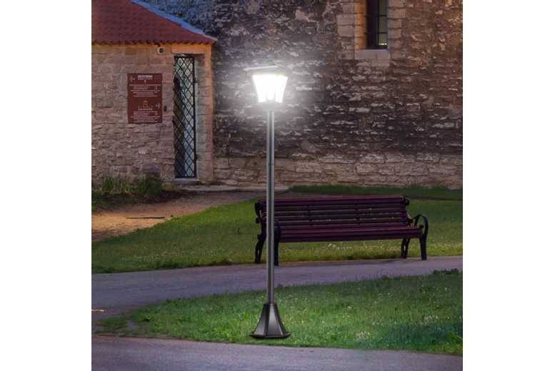 Outsunny Solar Powered Lamp Post
