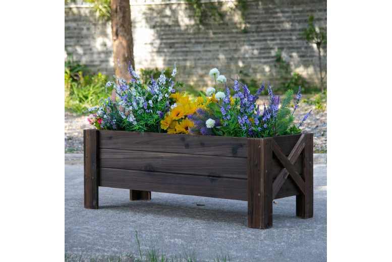 Wooden Planter Grow Containers