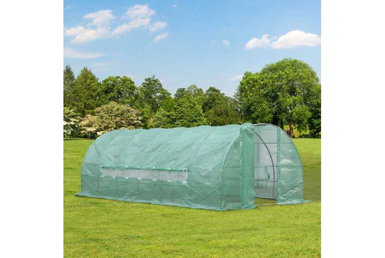 Outsunny Walk in Polytunnel Greenhouse