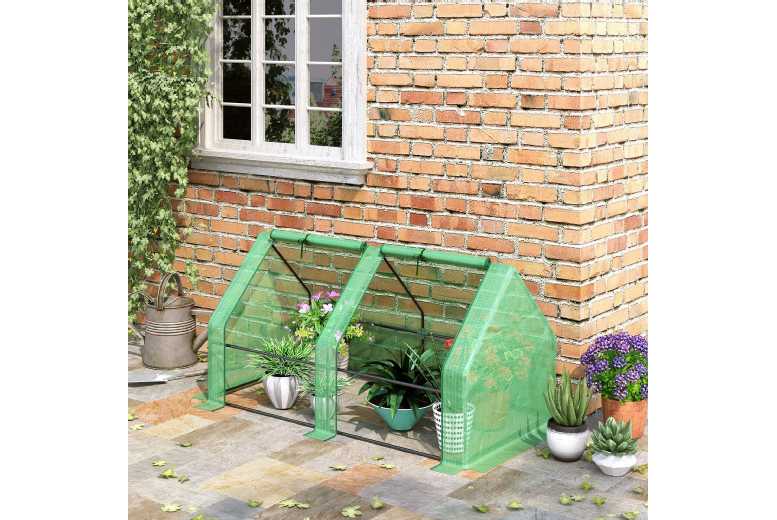 Outsunny Steel Frame Mini Greenhouse