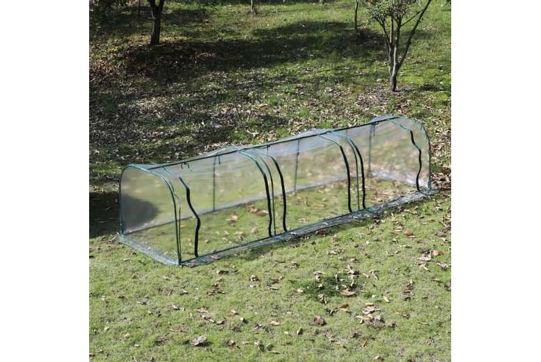 Outsunny Portable Steel Mini Greenhouse