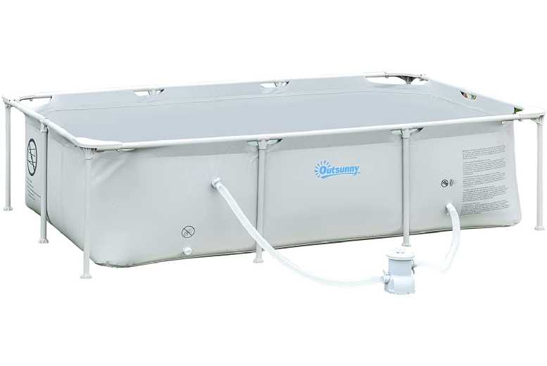 Outsunny Steel Frame Swimming Pool