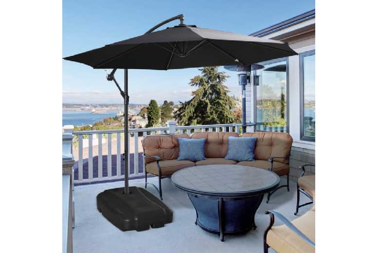 Outsunny Square Portable Parasol Base