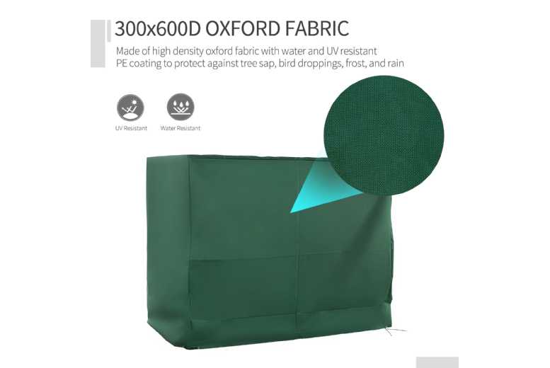 Outsunny 230x315cm 3-Seat Swing Chair Protective Cover