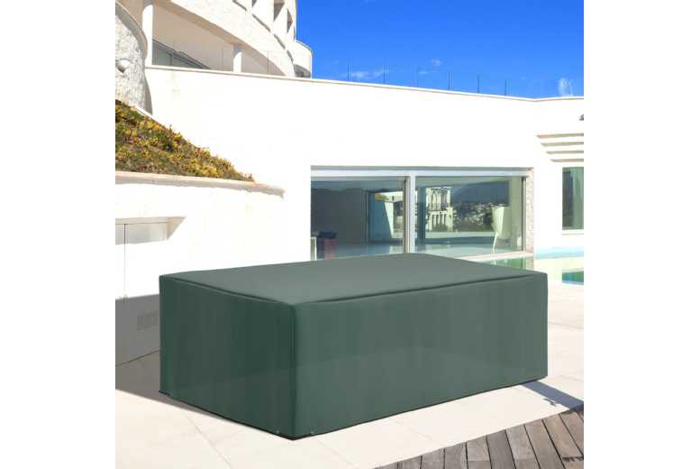 Outsunny 255x142cm Waterproof Garden Rattan Furniture Cover