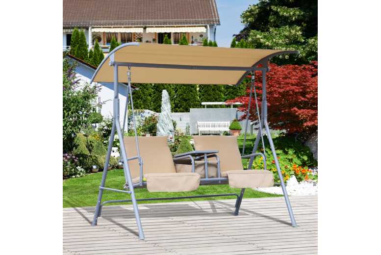 Outsunny 2 Seater Garden Swing Chair