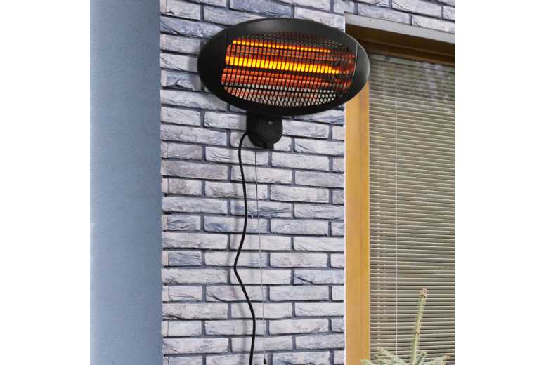 Outsunny Wall Mounted Electric Heater