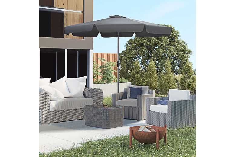 Outsunny Patio Parasol Garden