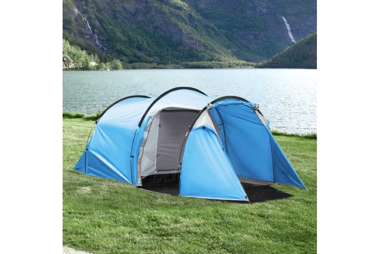 Outsunny 2-3 Man Tunnel Tents