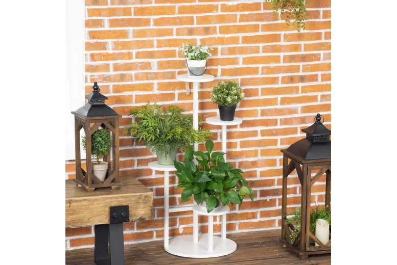 Outsunny Multiple Flower Pot Holder