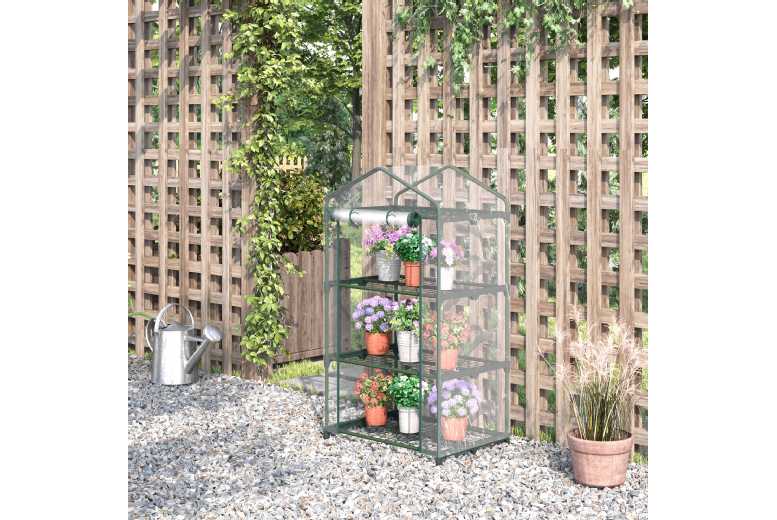 Outsunny 3 Tier Mini Greenhouse
