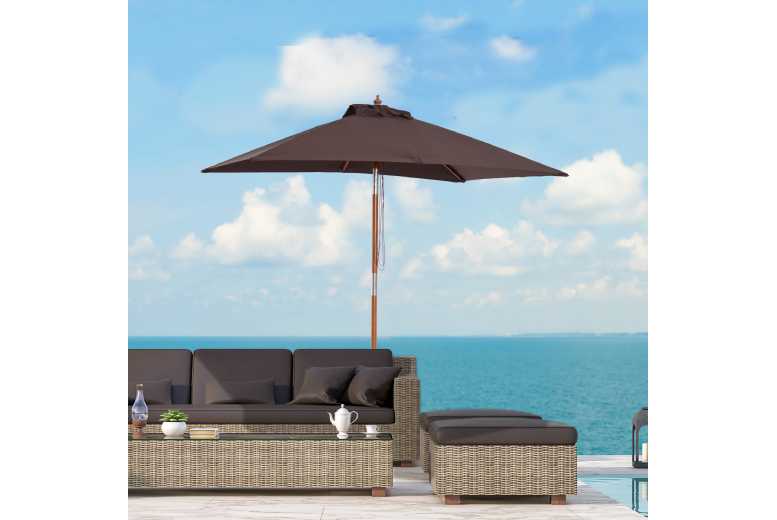 Outsunny Patio Parasol Garden