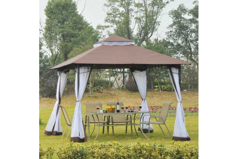 Outsunny Square Gazebo