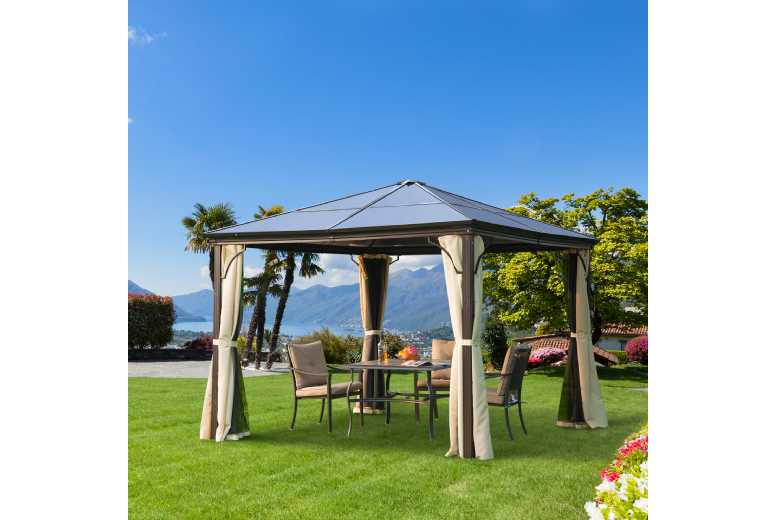 Outsunny Hardtop Gazebo Canopy