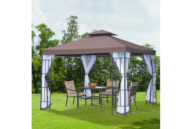 Outsunny Patio Gazebo Canopy