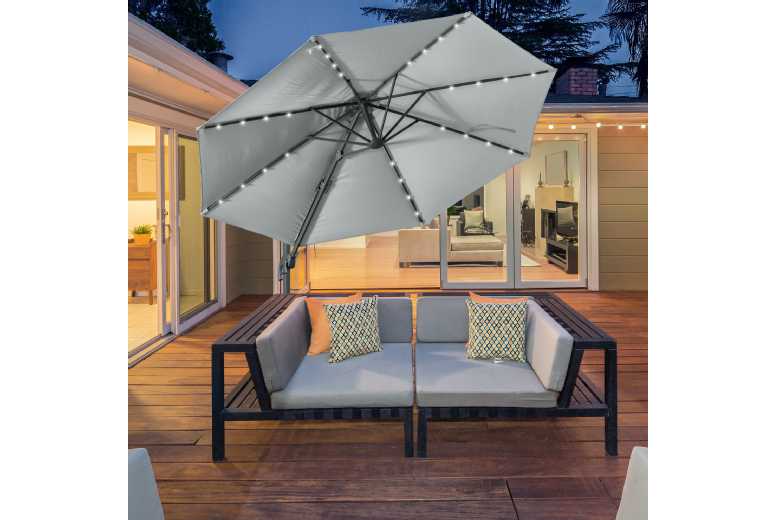 Outsunny   Roma Parasol Patio Sun