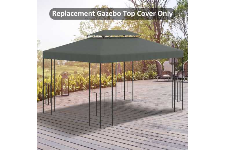 Outsunny Gazebo Canopy Cover