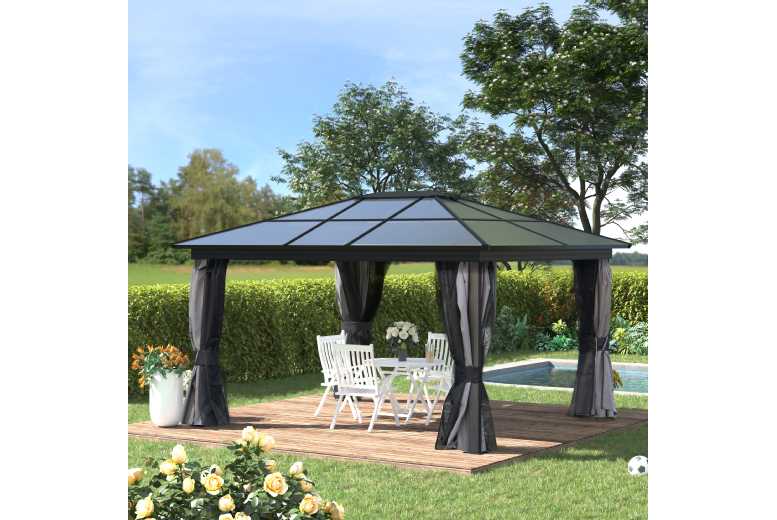 Outsunny Gazebo w/ UV Resistant
