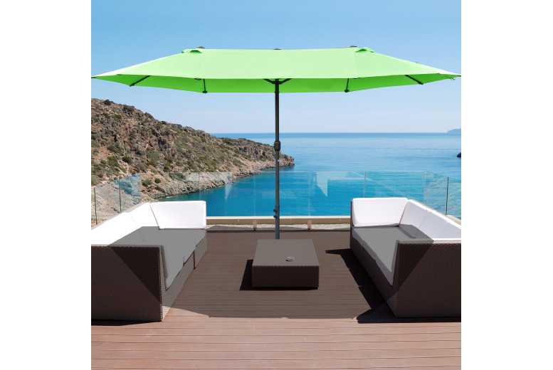 Outsunny Canopy Double-sided Crank