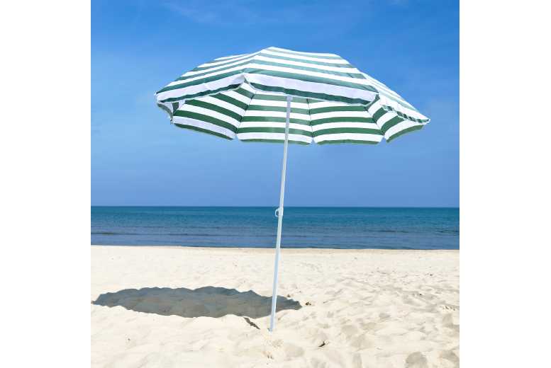 Outsunny 1.8m Beach Parasol Umbrella