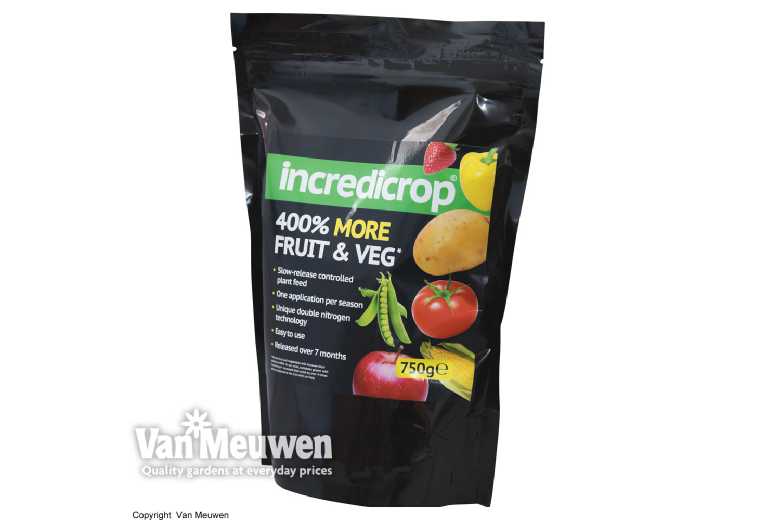 1 or 2 Incredicrop Fertiliser Packs