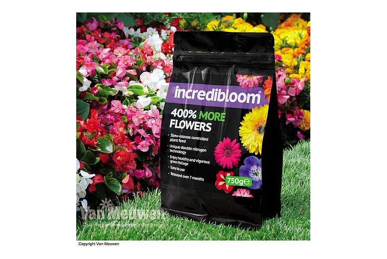 1 or 2 Incredibloom Fertiliser Packs