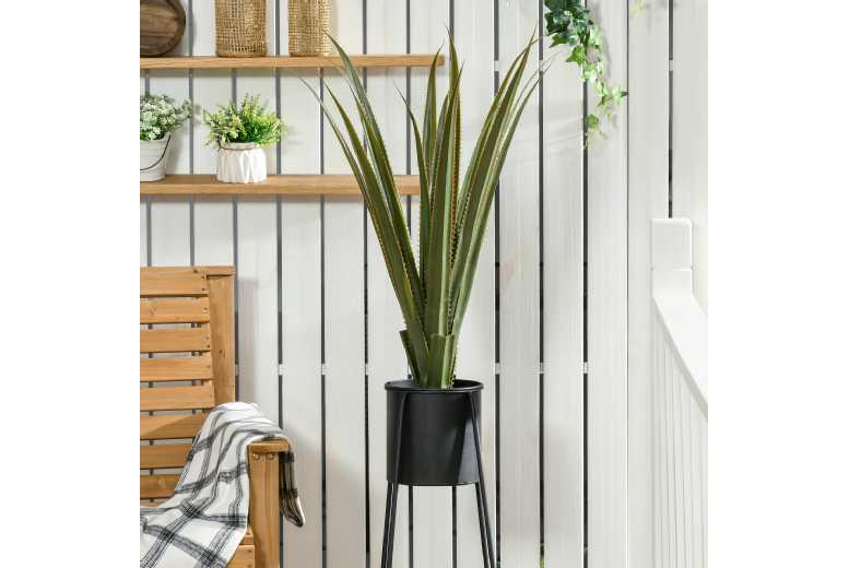 HOMCOM Agave Succulent Plant