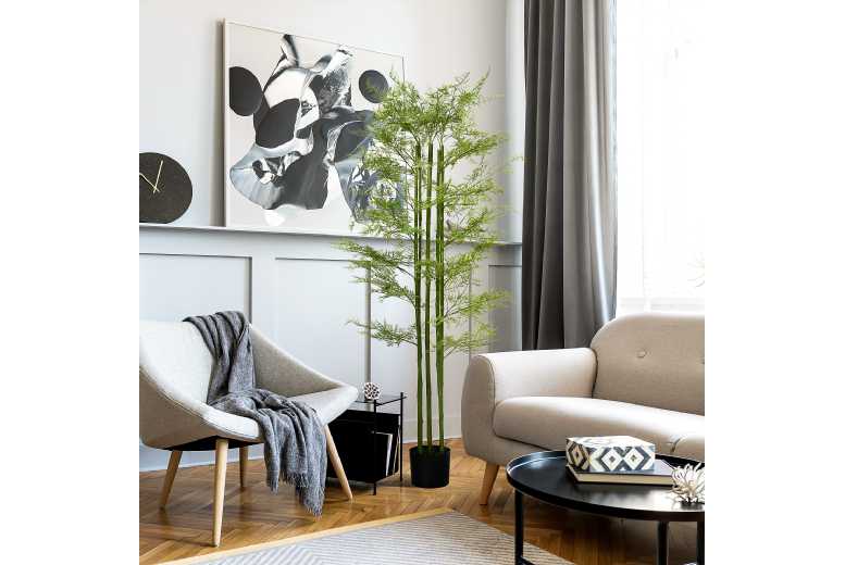 HOMCOM Artificial Fern Tree, 155cm