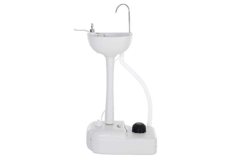 Outdoor Soap Dispensing Sink