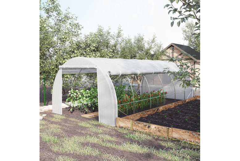 Outsunny Reinforced Walk-In Greenhouse
