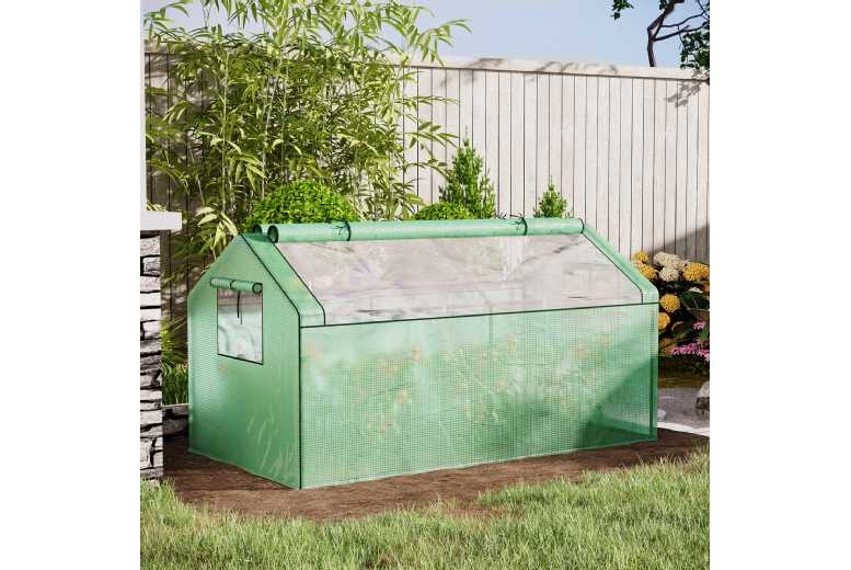Mini Garden Greenhouse, Large Windows