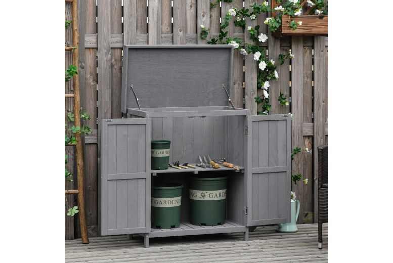 Outsunny Storage Shed, 74x43x88cm