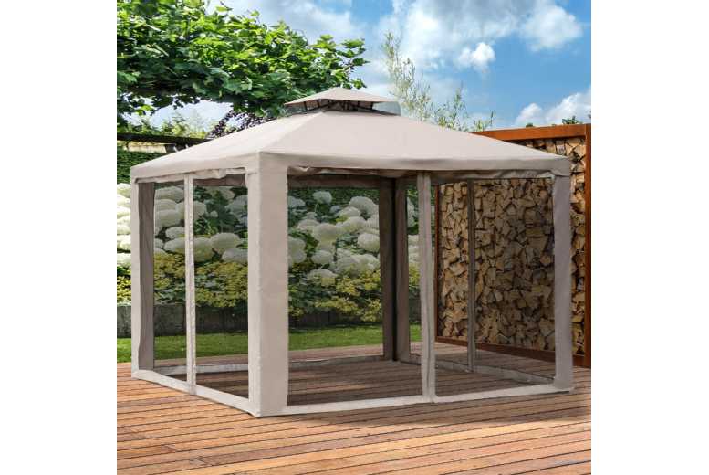 Outsunny Gazebo Tent with Netting