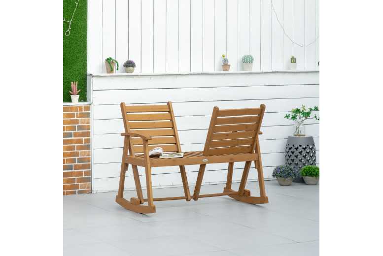 Outsunny 2-Seater Rocking Bench